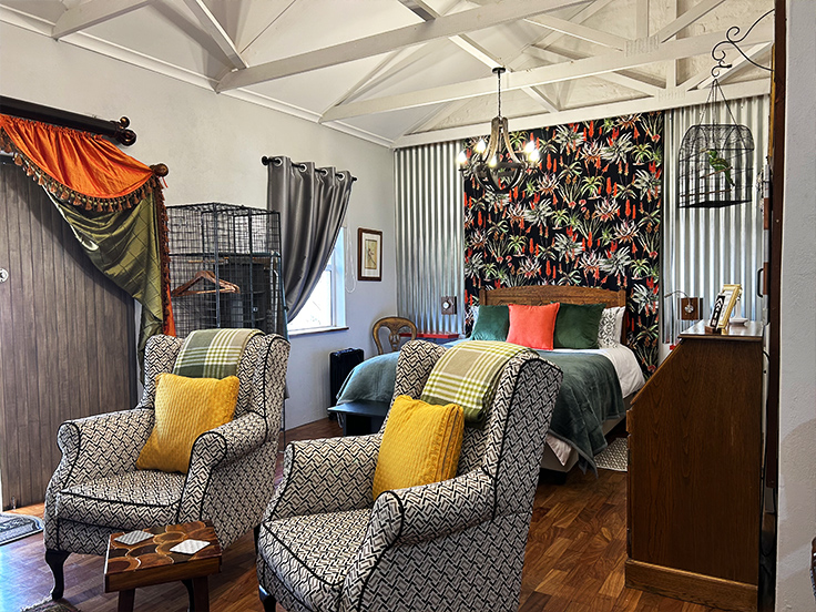 Lounge and bedroom