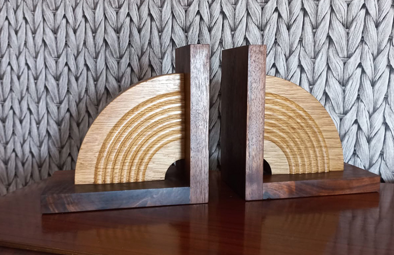 Blog post art deco bookends